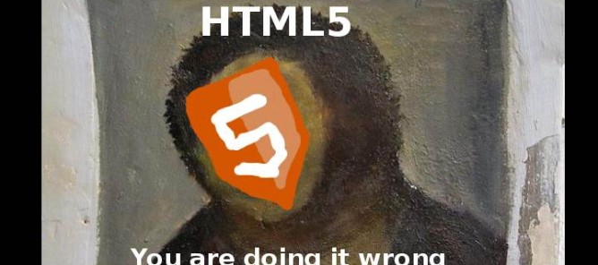 HTML5 fail